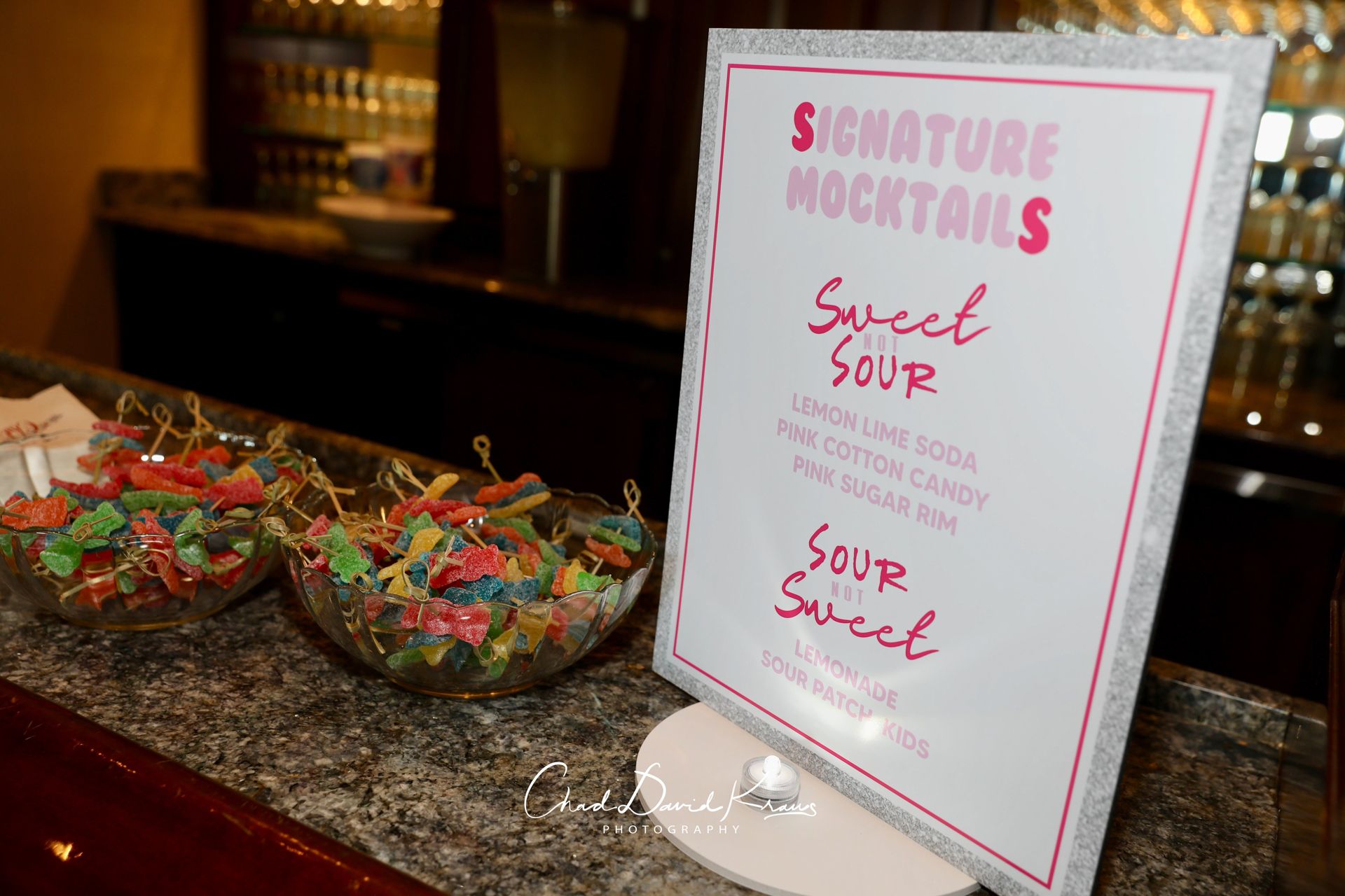 Custom Signature Cocktail Sign