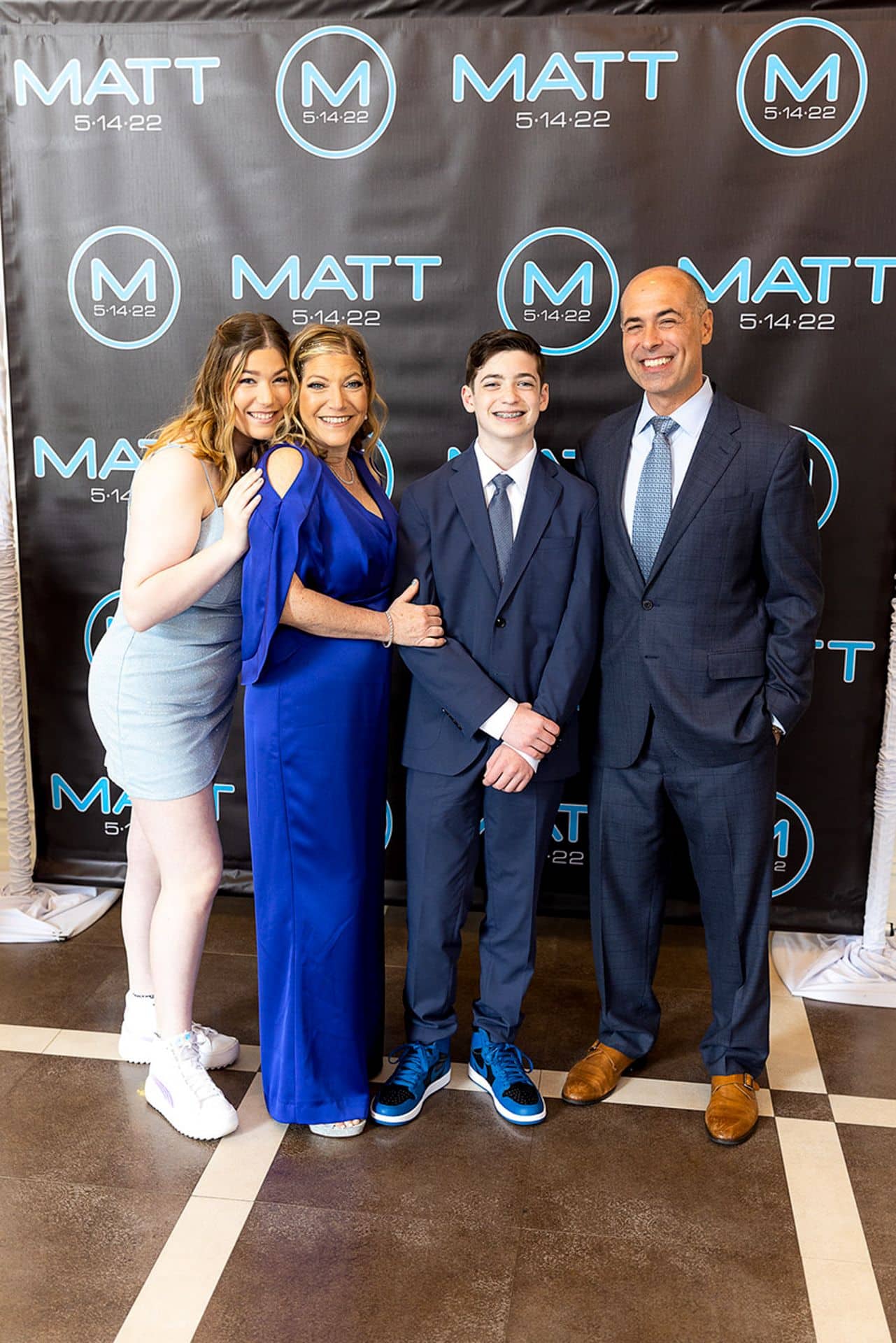 Custom Step and Repeat for Bar Mitzvah