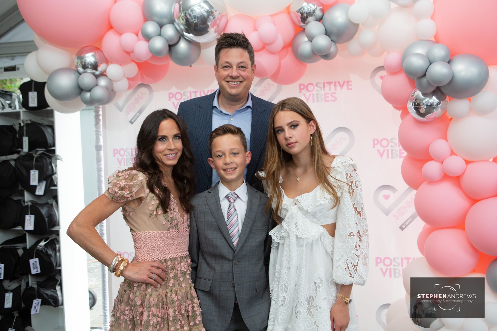 Amazing Step and Repeat With Logo And Slogan Photo Op for Outdoor Party Decor