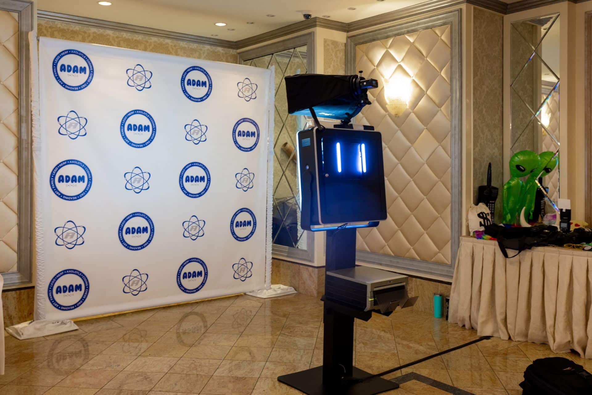 Bar Mitzvah Step and Repeat for Photo Booth
