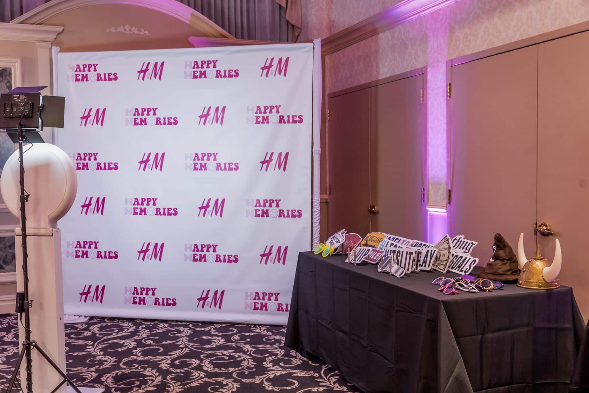 Custom Logo Step and Repeat for Bat Mitzvah