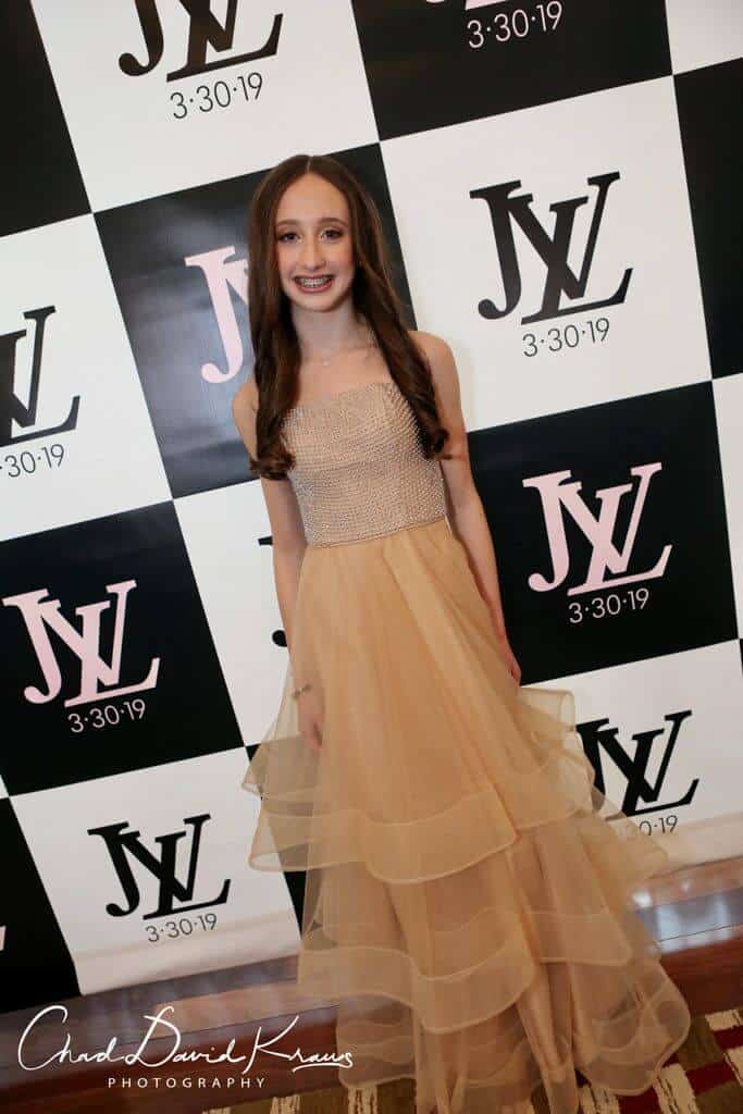 Fashion Themed Step and Repeat with Checkerboard Logo Design