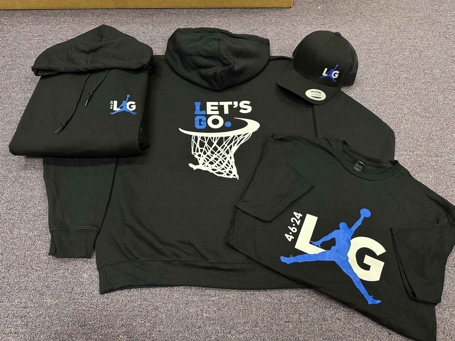 Custom Logo Basketball Bar Mitzvah Swag