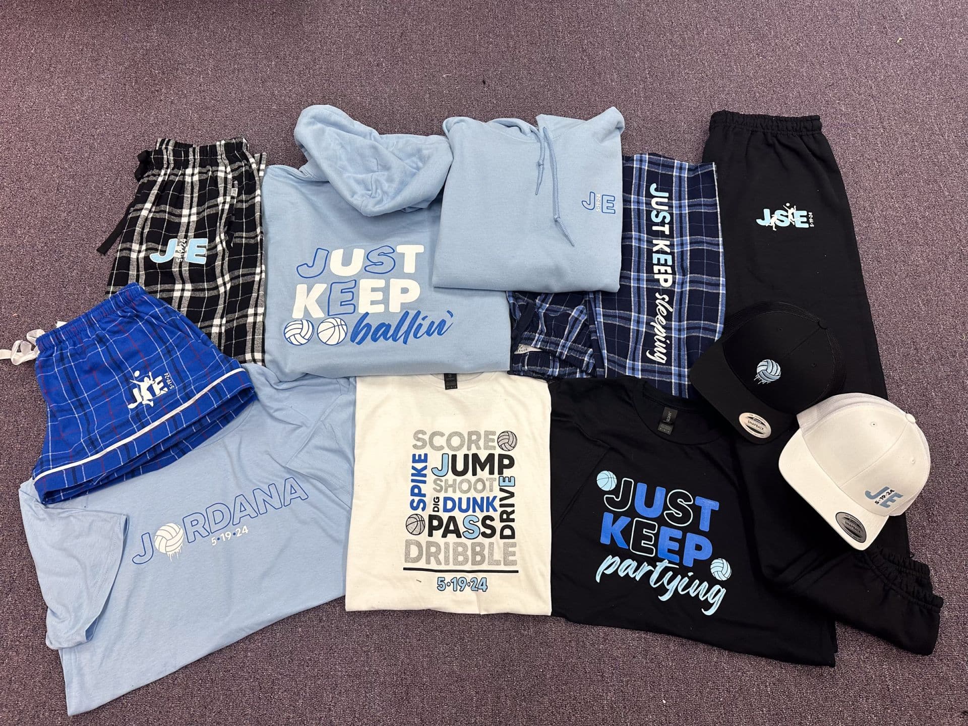 Sports Bat Mitzvah Swag with Custom Logo