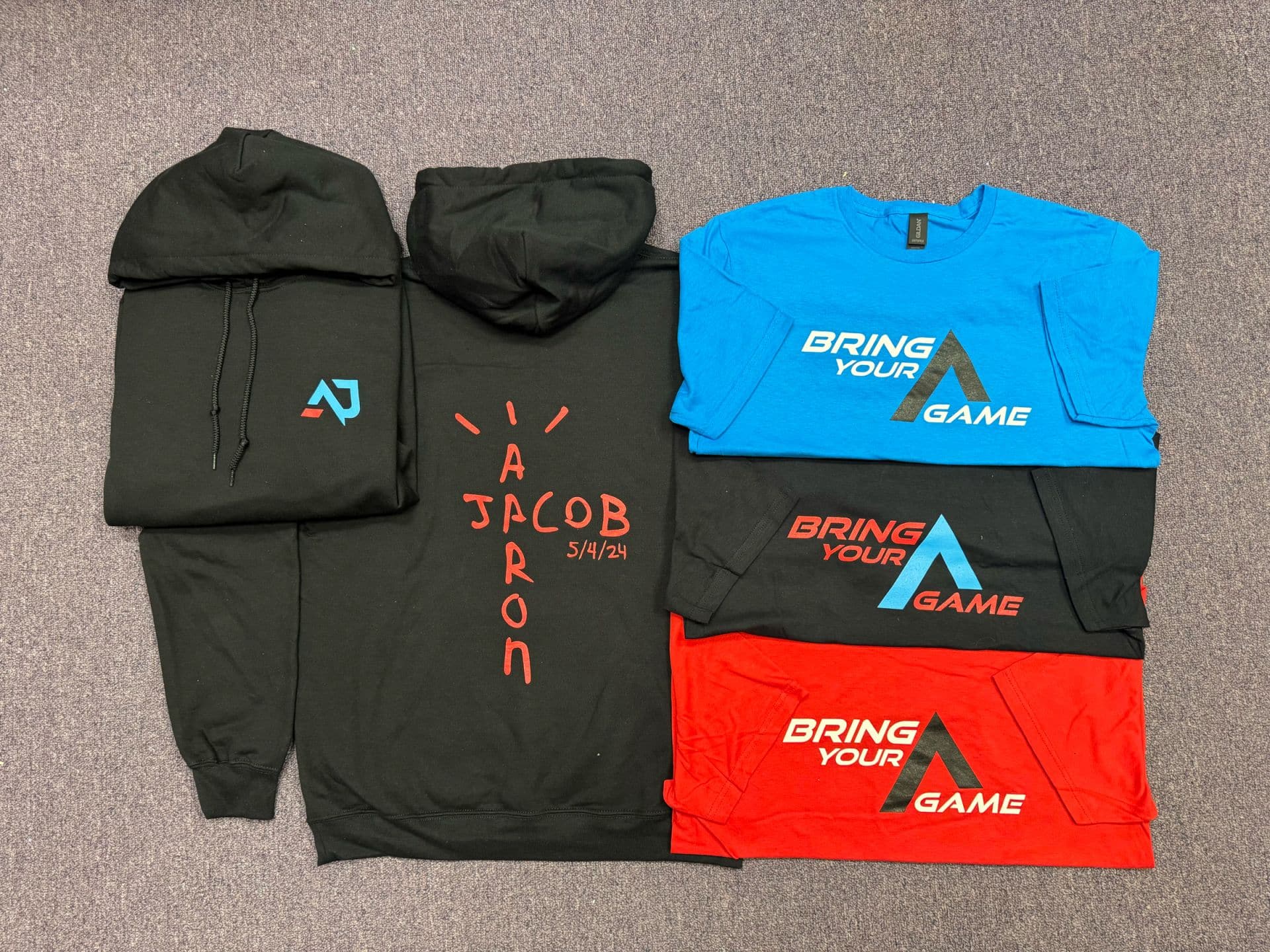 Custom Bar Mitzvah Logo Swag