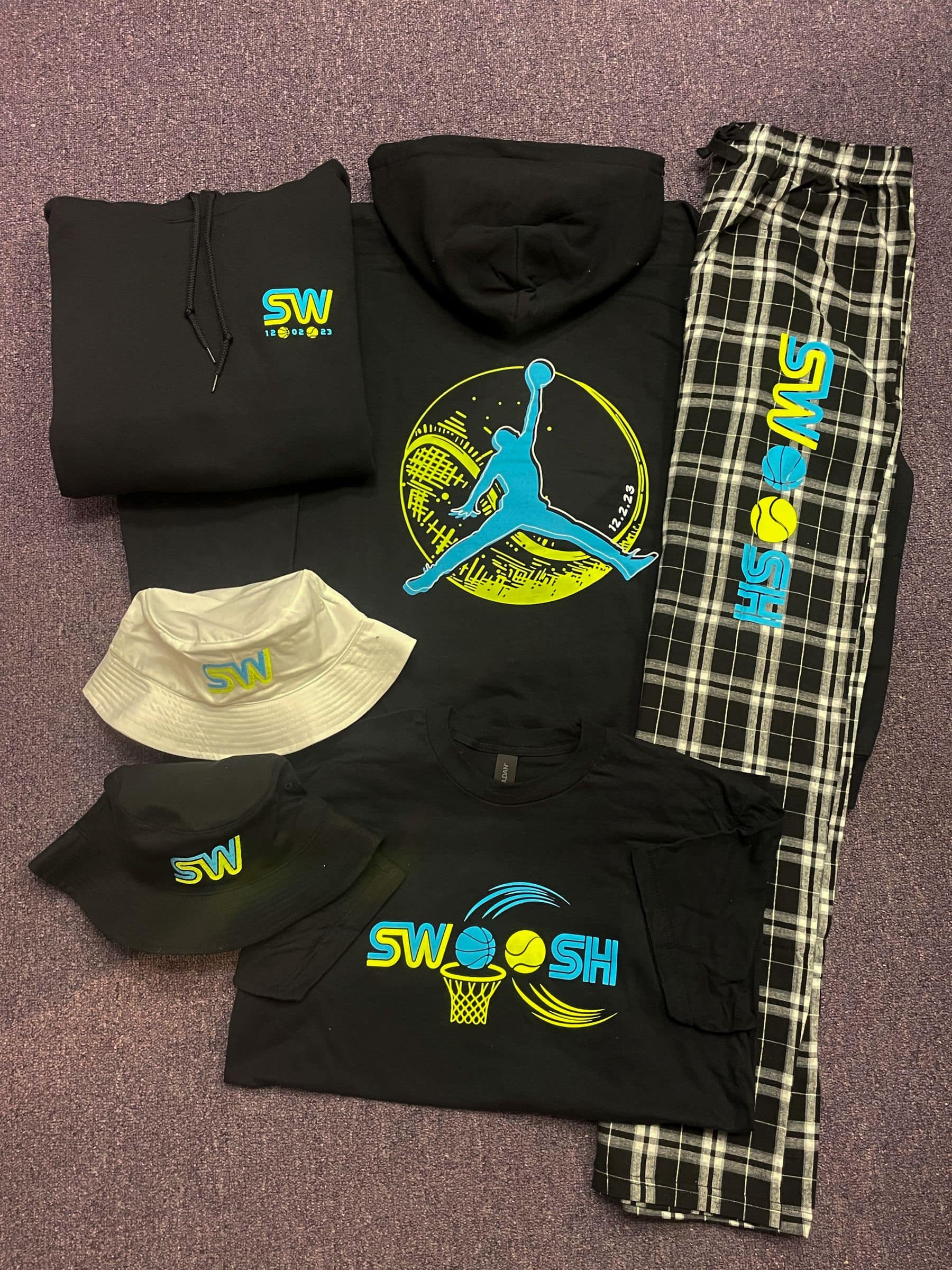 Custom Swag for Sports Themed Bar Mitzvah