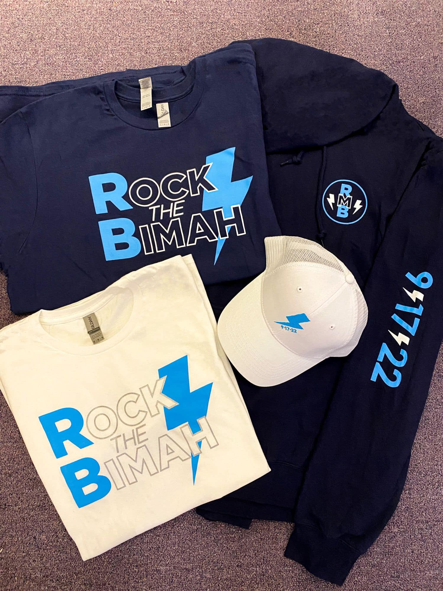 Custom Bat Mitzvah Swag with Logos & Slogans