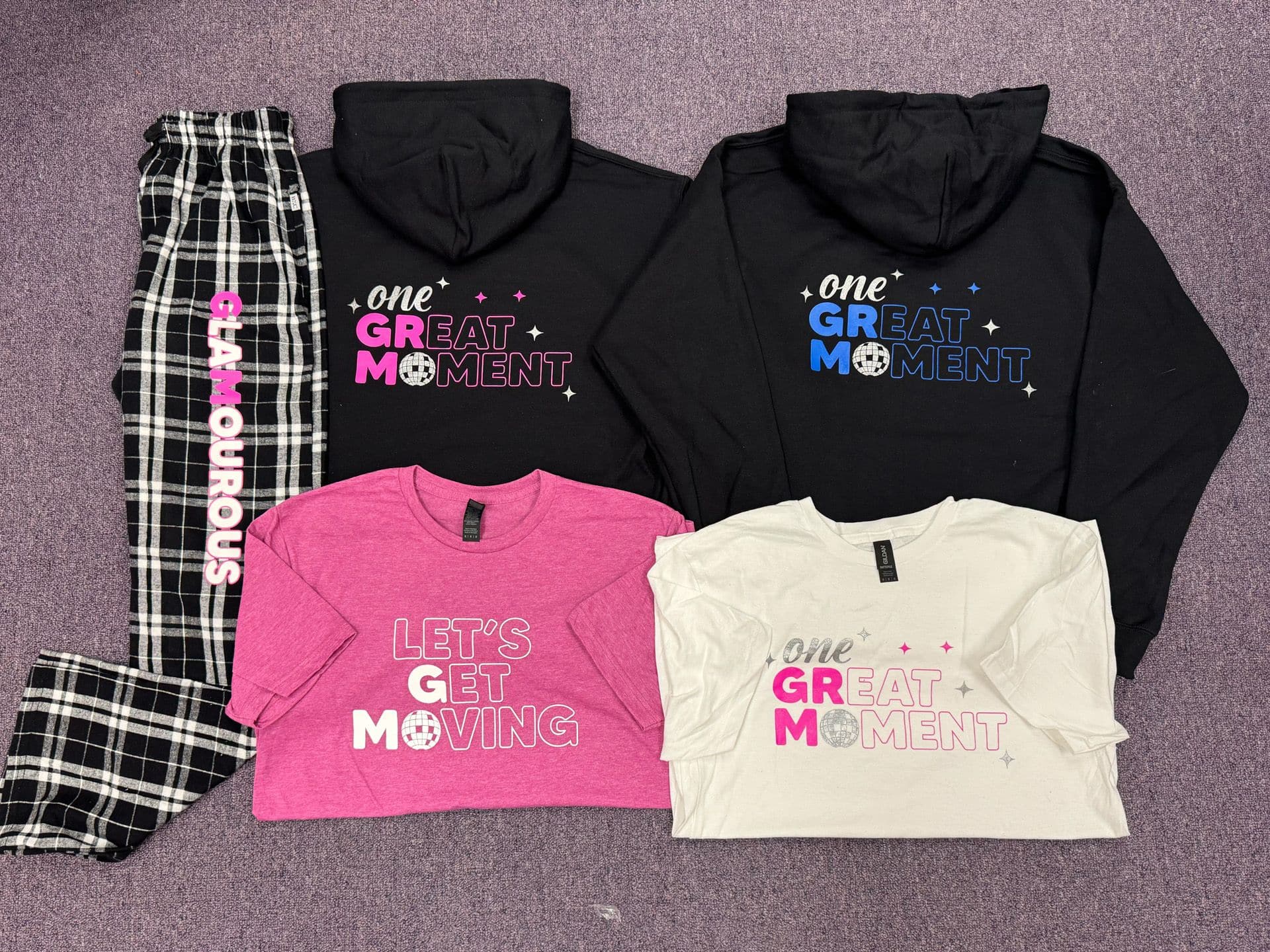 Custom Disco Theme Swag