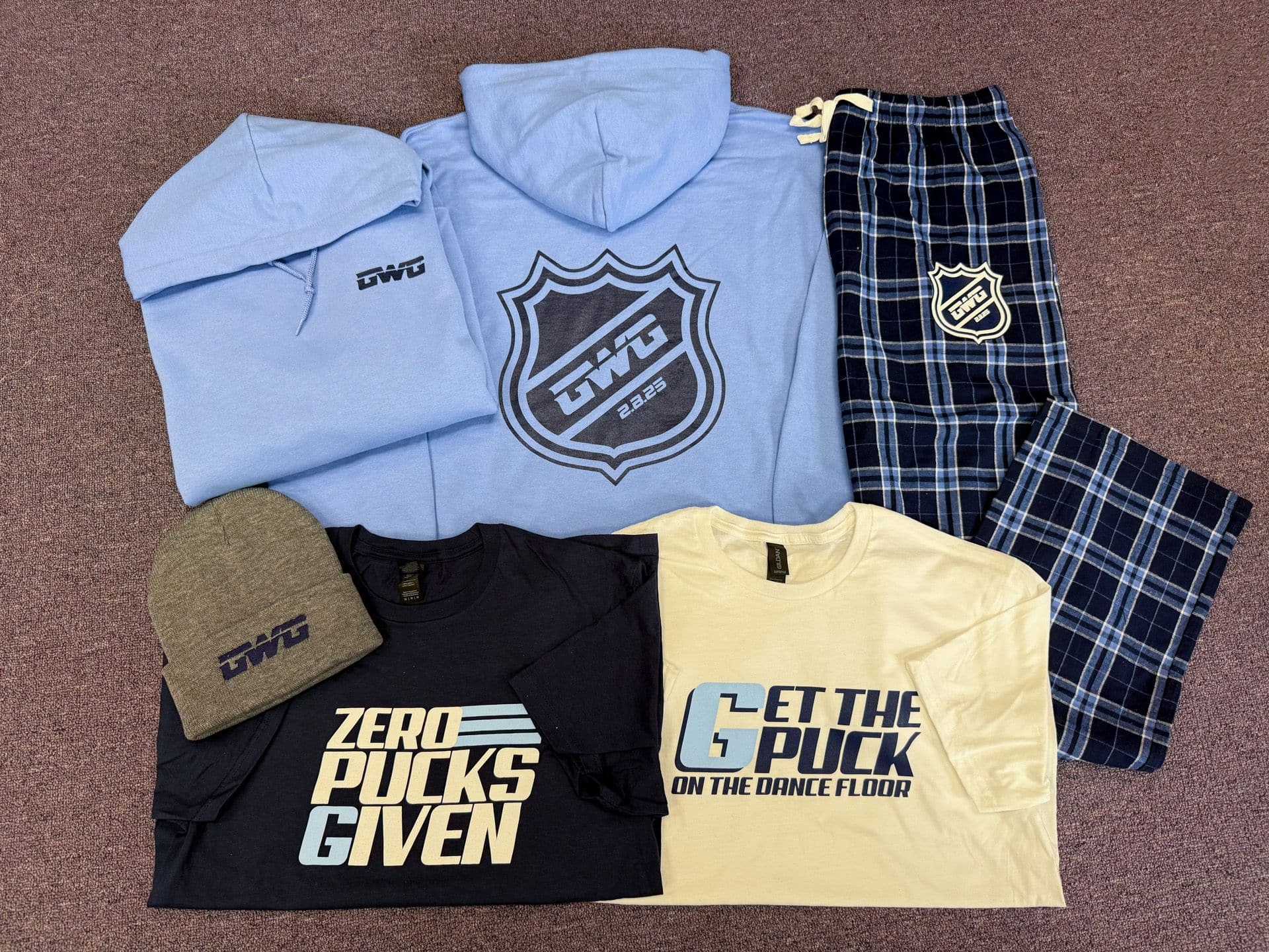 Bar Mitzvah Hockey Theme Swag Design