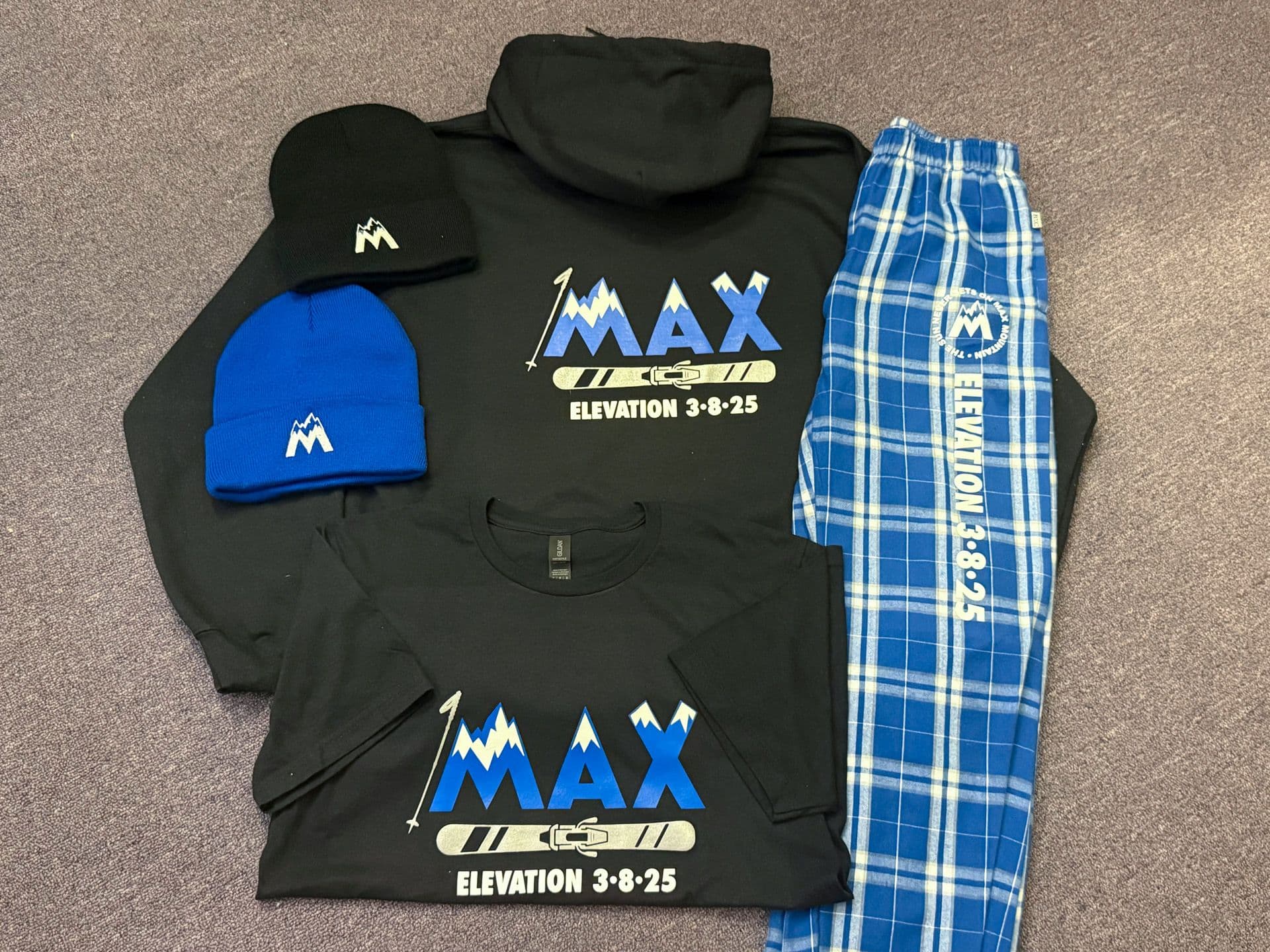 Ski Theme Swag for Bar Mitzvah