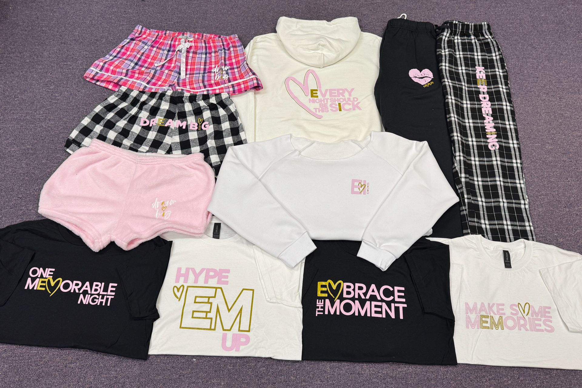 Custom Heart Logo Bat Mitzvah Swag