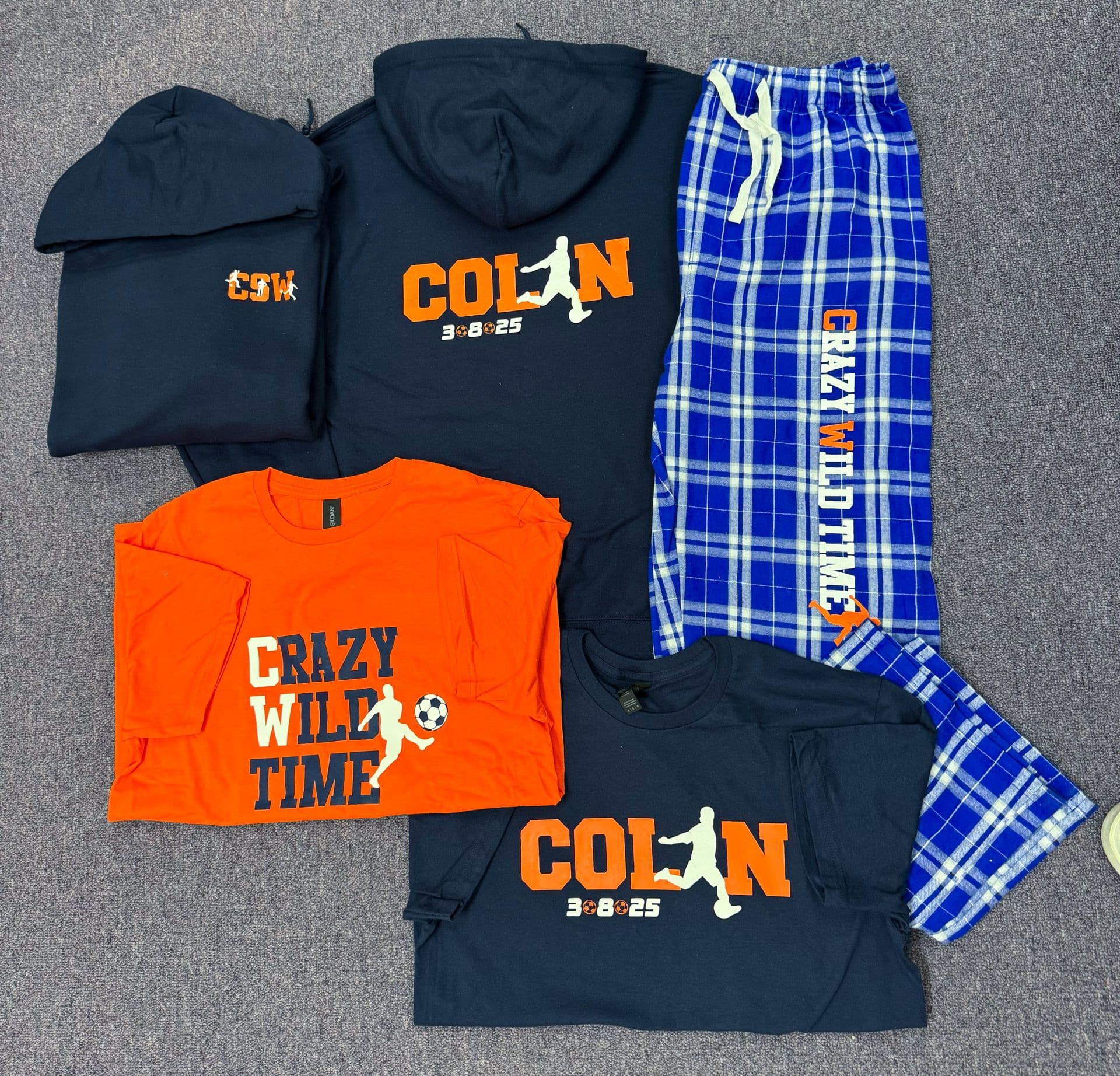 Soccer Theme Swag for Bar Mitzvah