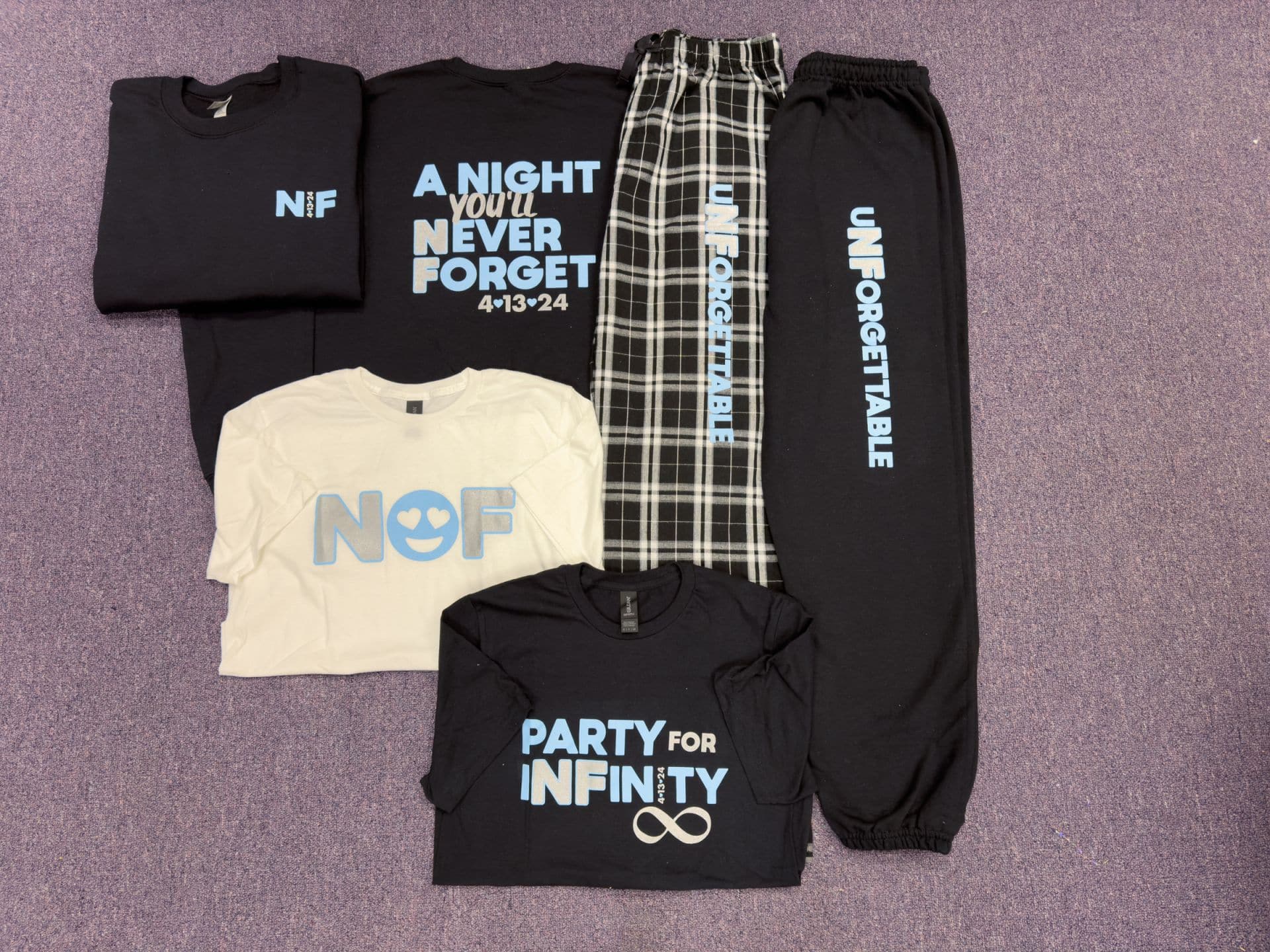 Custom Infinity Swag Design