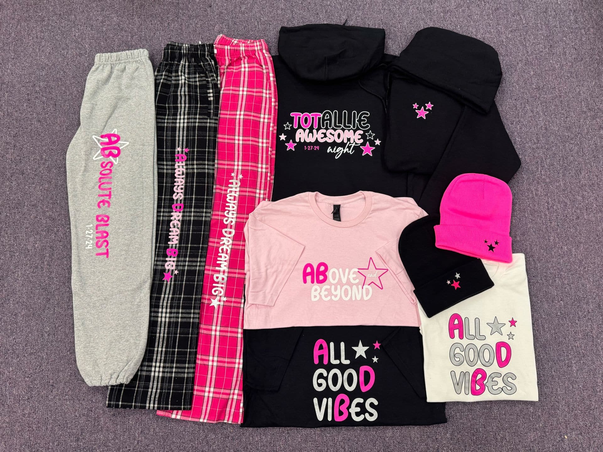 Star Themed Bat Mitzvah Swag