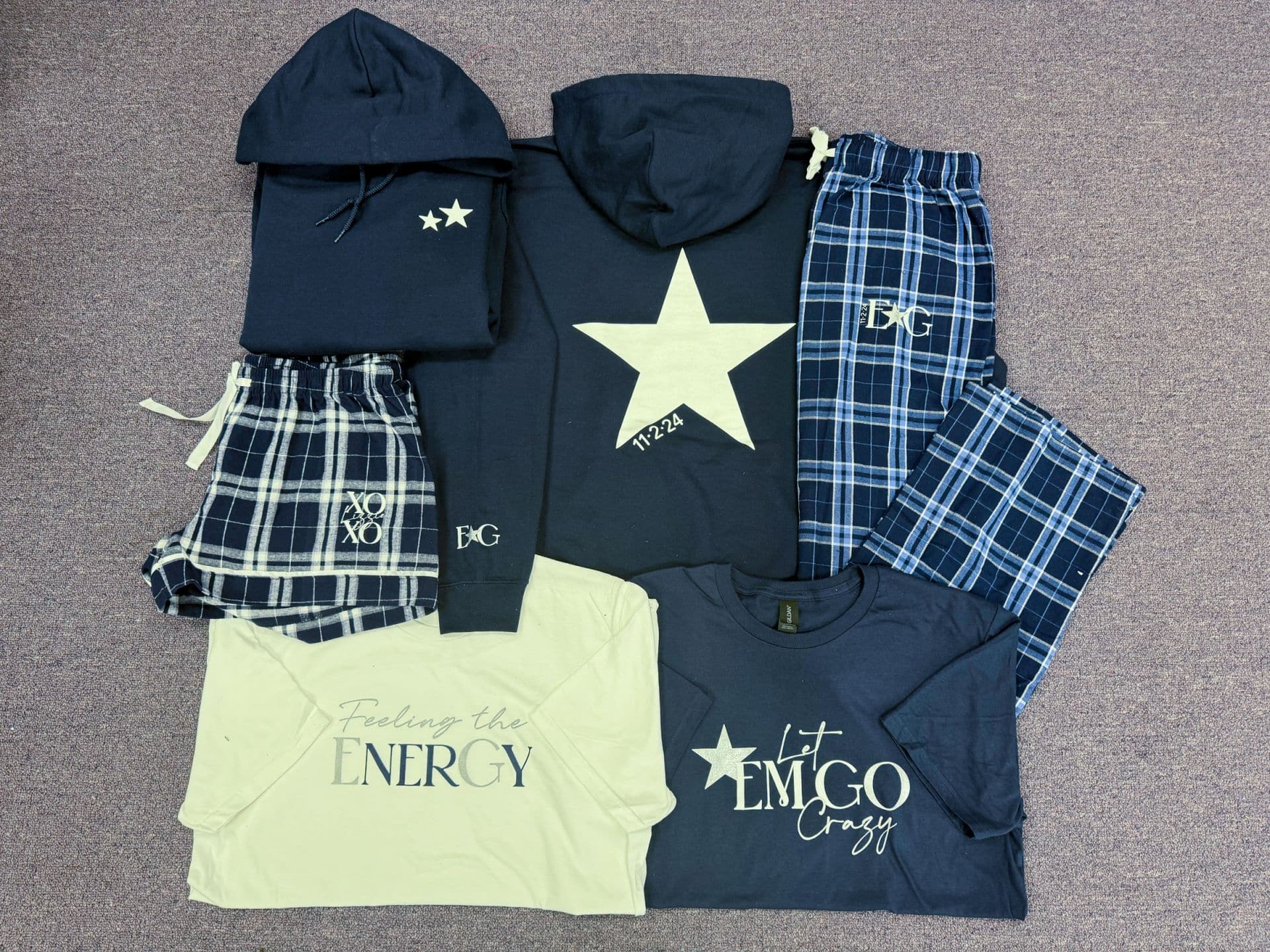 Custom Starry Night Swag