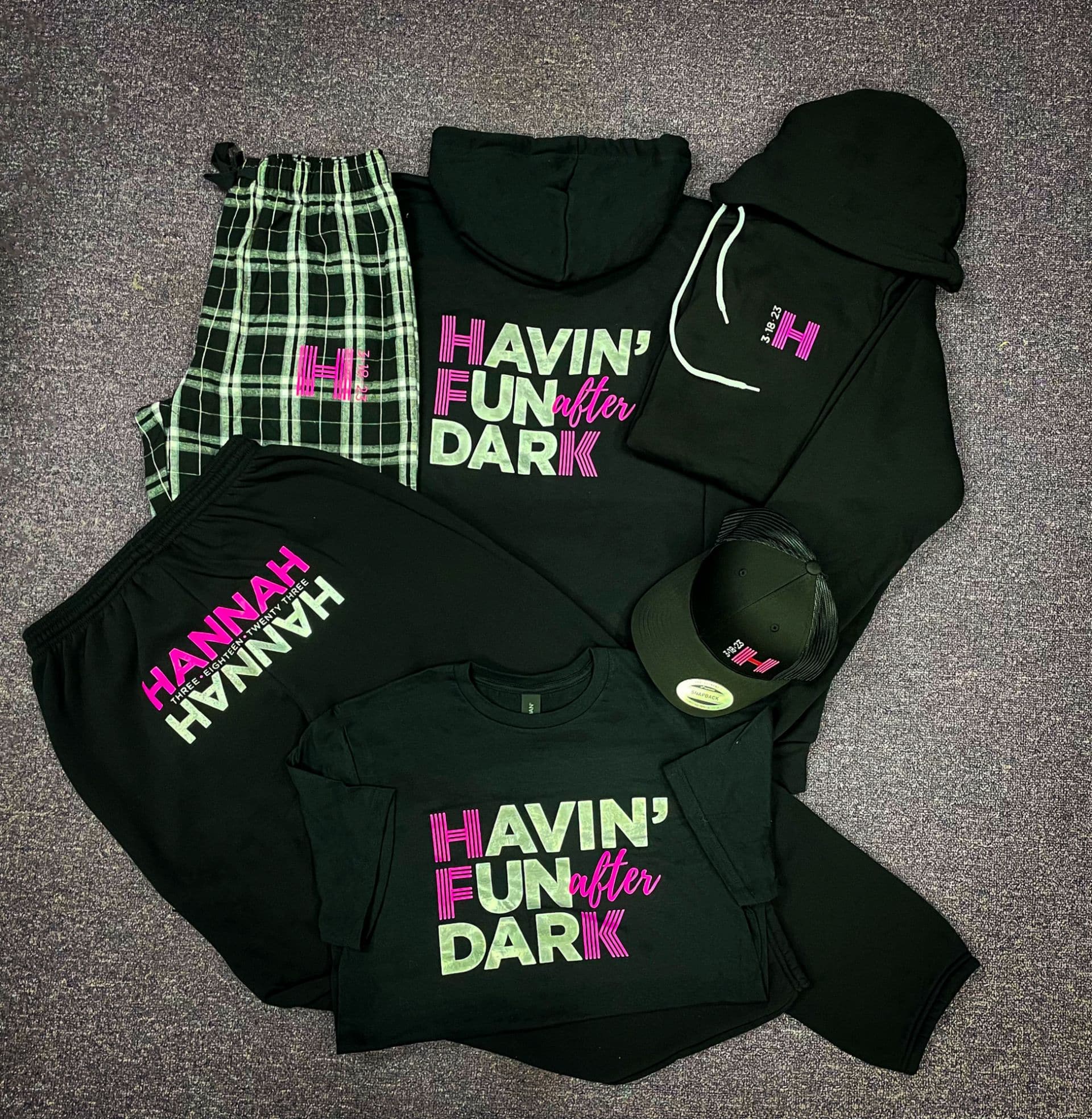 Custom Bat Mitzvah Swag with Logo & Slogan