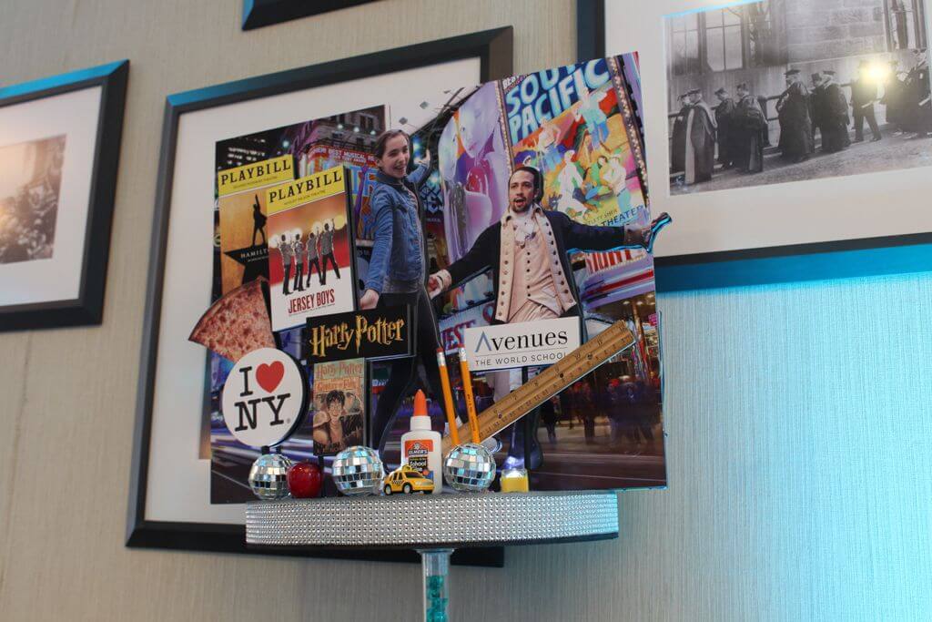 NYC Themed Diorama Centerpiece with Photos and 3D Props