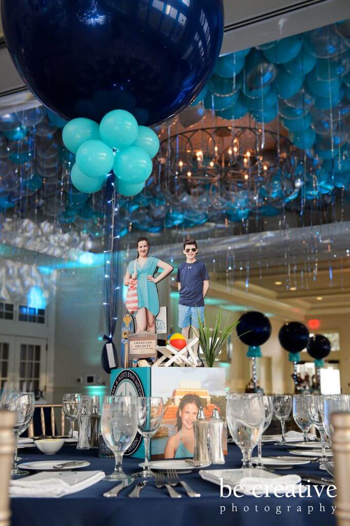 Beach Themed Centerpiece for Everything Boy/Girl Theme