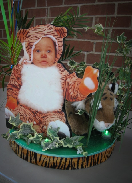 First Birthday Safari Themed Centerpiece