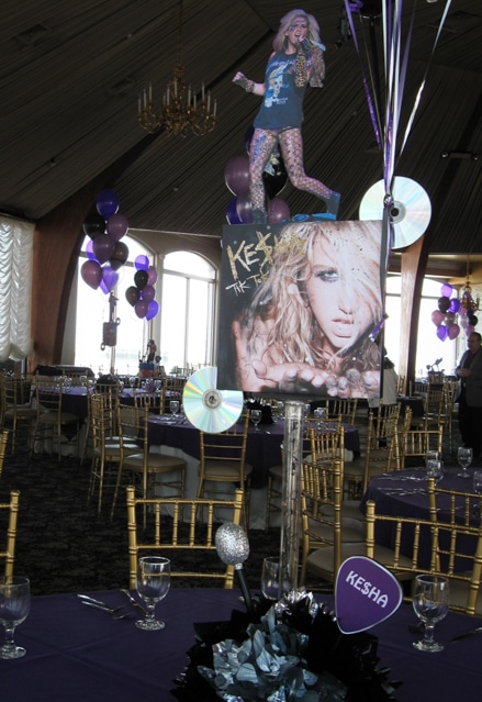 Album Cover Music Centerpiece with Pop-Out Artists