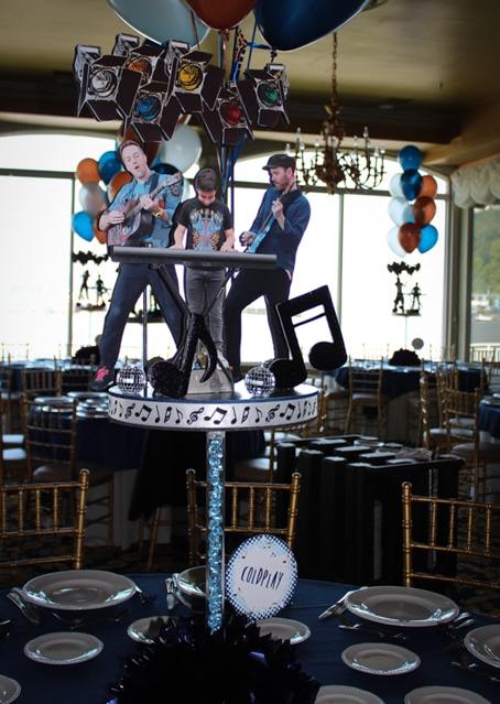 Music Themed Diorama Centerpiece