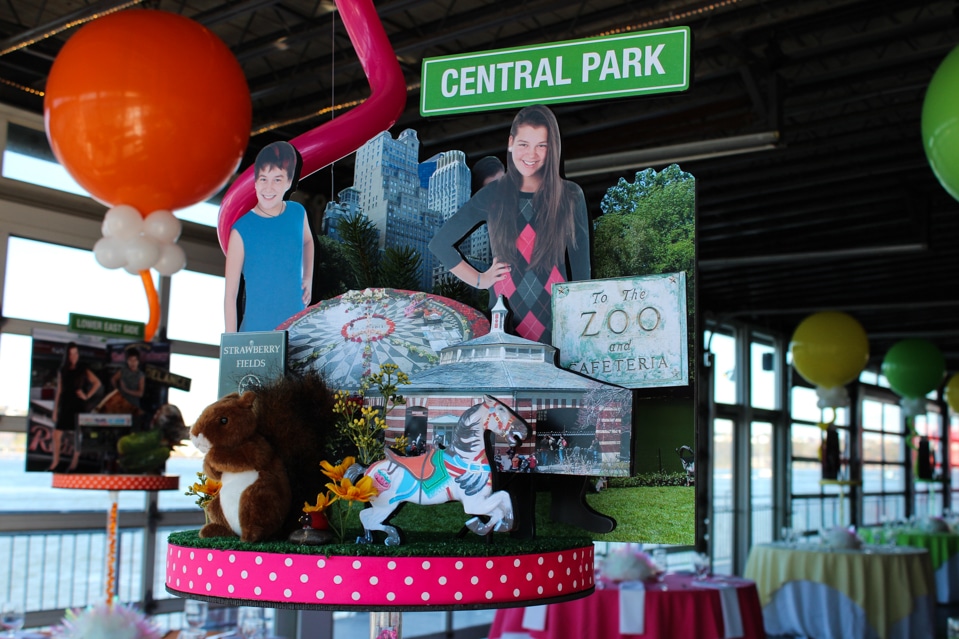 NYC Central Park Diorama Centerpiece