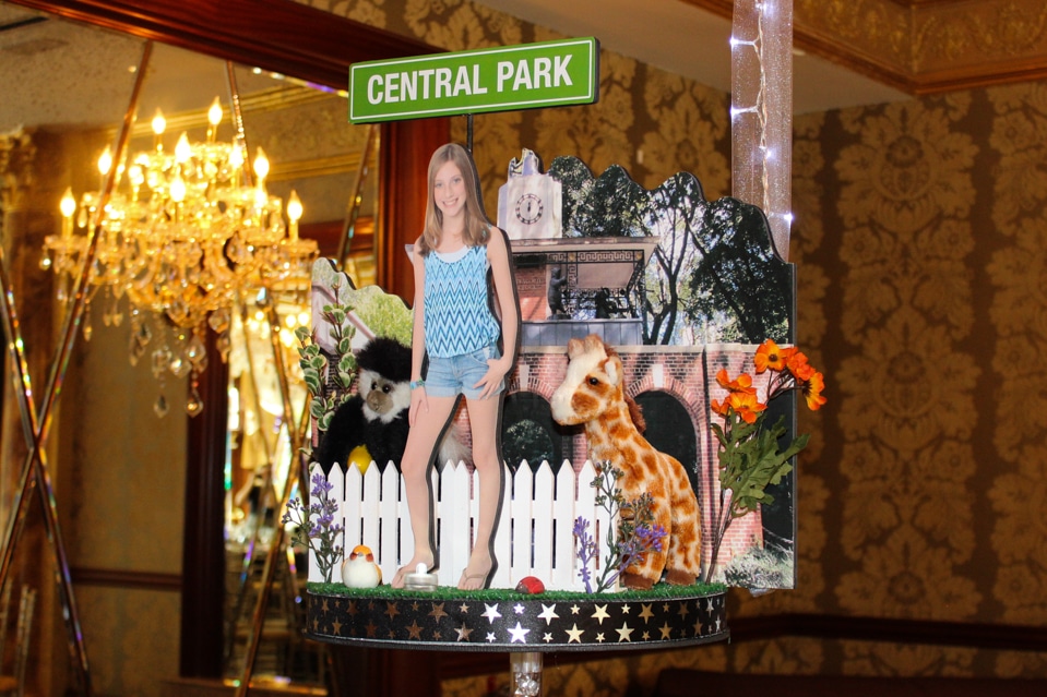 NYC Central Park Diorama Centerpiece